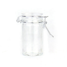 70ml mini Food Grade Airtight Metal Clip top Glass Jar Storage Preserving Jars